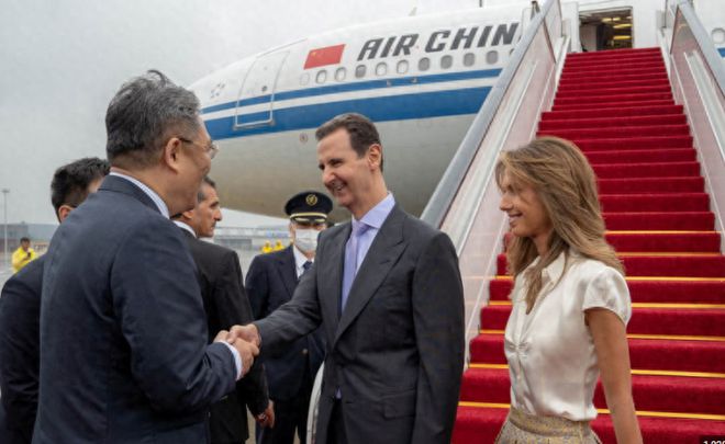 巴沙尔在中国待了6天，叙利亚总统回国前，收到中方送的6个字