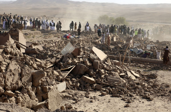 赫拉特市（Herat）西北方35公里处7日发生多起地震
